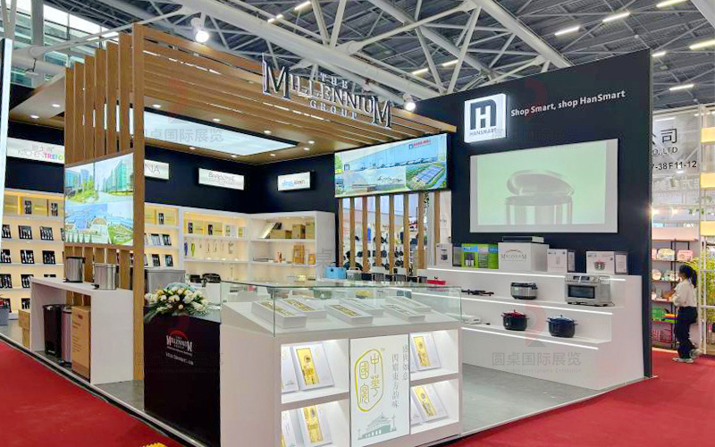 廣州展臺設(shè)計制作-美利龍餐廚具